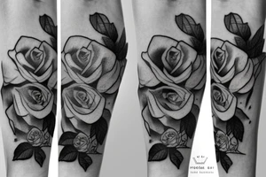 Roses With Veil. Forearm tattoo tattoo idea