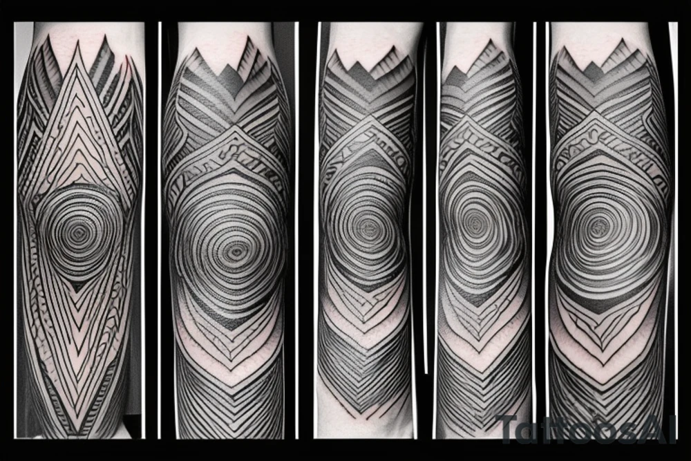 Mountain Range. Band tattoo tattoo idea