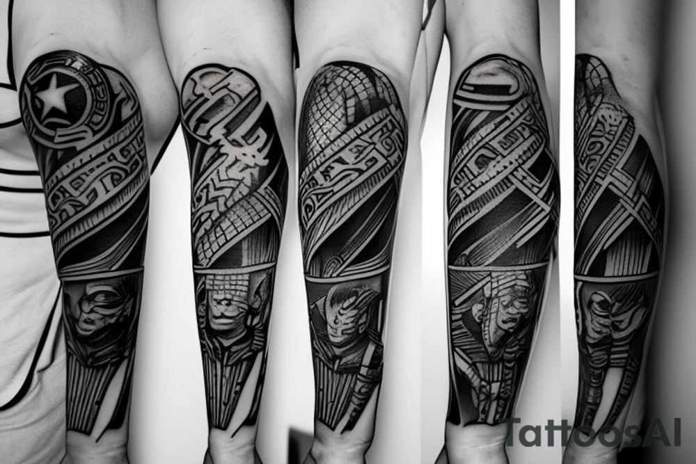 Athens versus Spartans tattoo idea