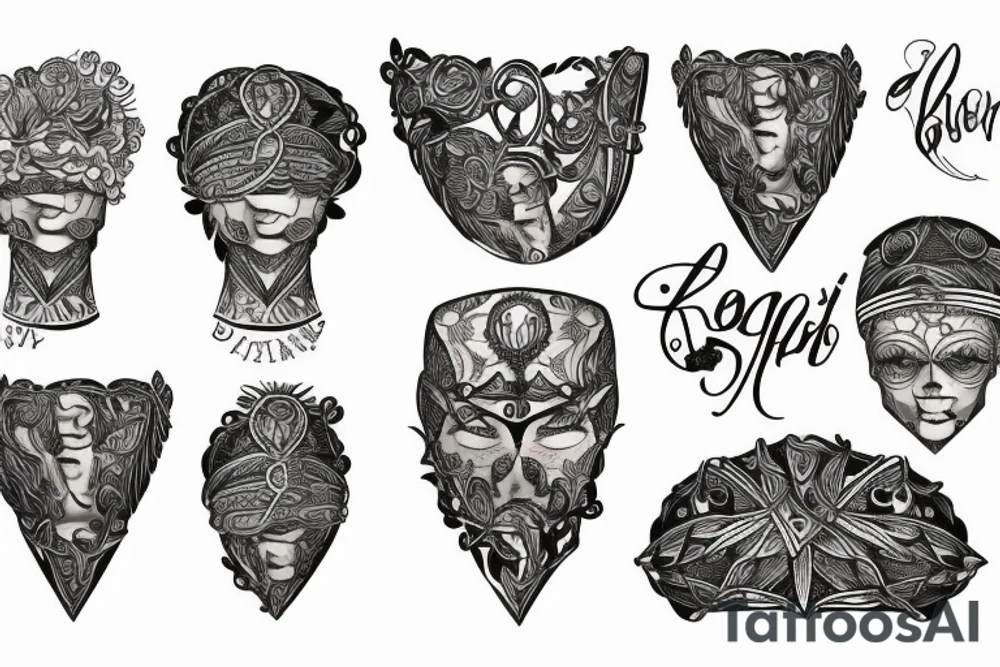 Roman tattoo. Half chest tattoo tattoo idea