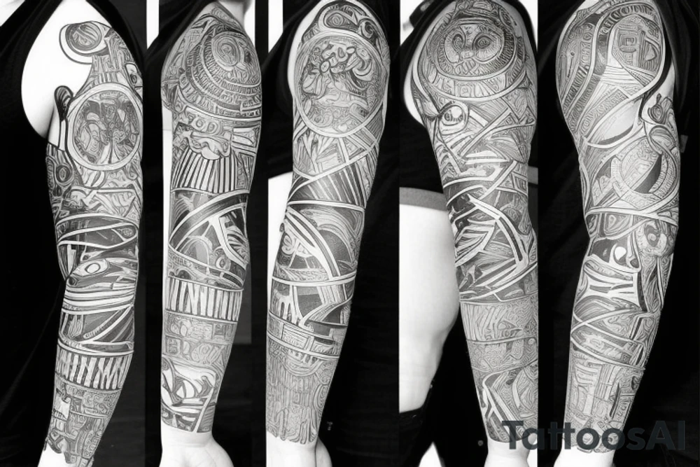 Atlas tattoo idea