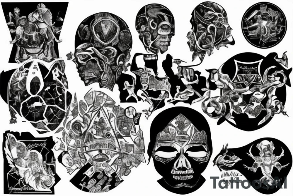 Atlas holding the world tattoo idea