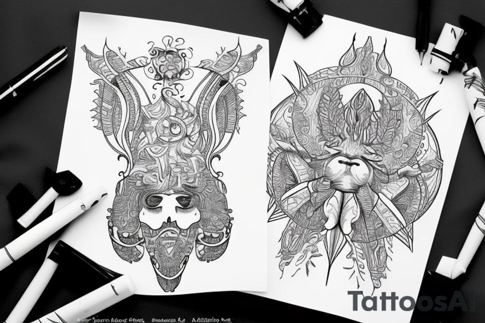 Héraclès tattoo idea
