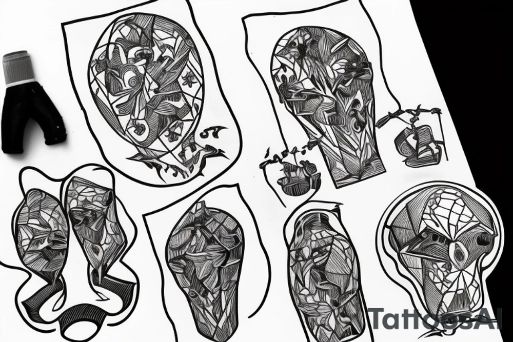 Atlas holding a world glob tattoo idea