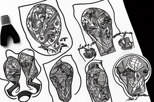 Atlas holding a world glob tattoo idea