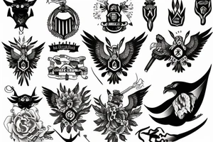 Crest of Ecuador tattoo idea