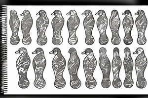 MALLARD DUCK tattoo idea