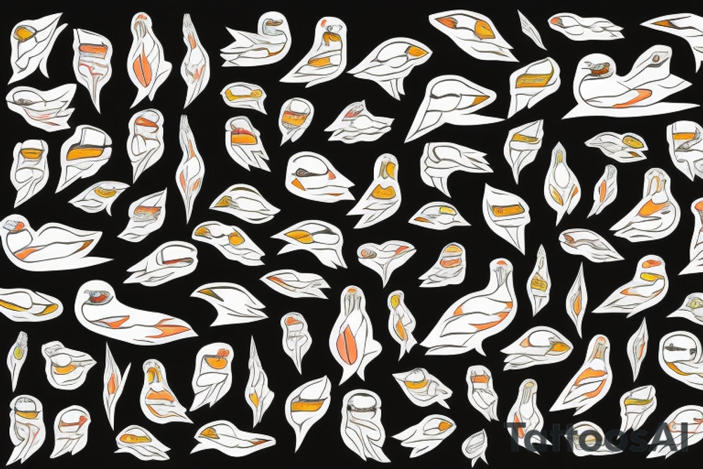 MALLARD DUCK tattoo idea