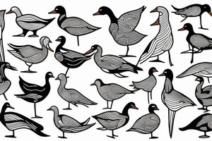 WATERFOWL tattoo idea