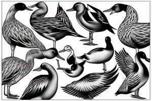 WATERFOWL tattoo idea