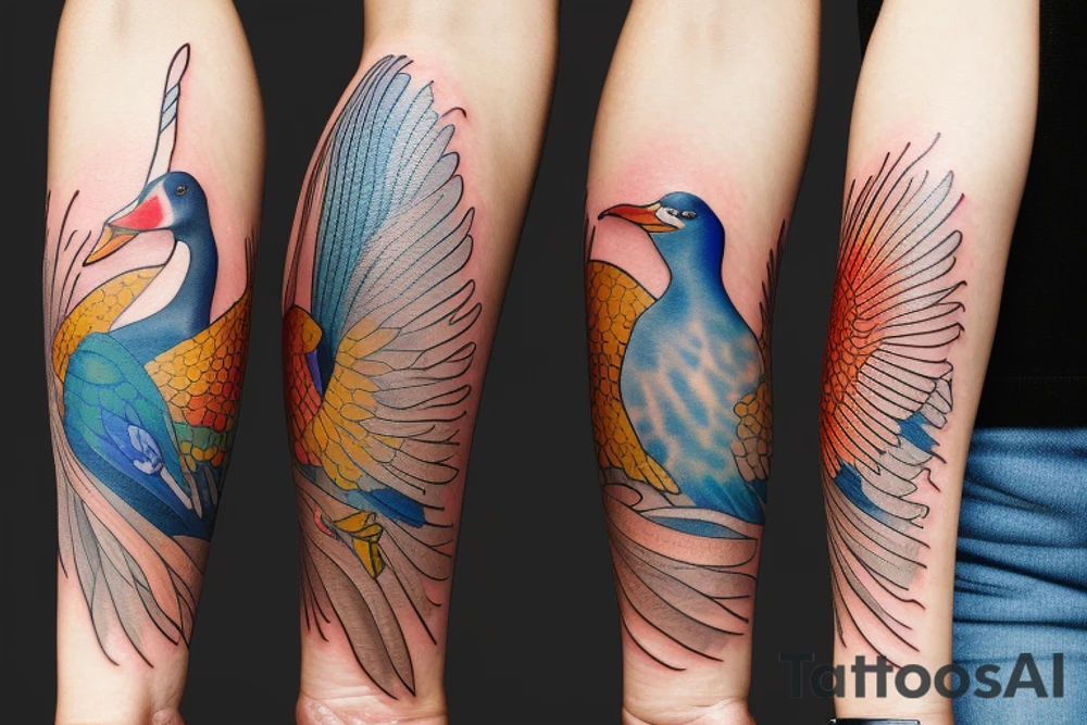 WATERFOWL tattoo idea