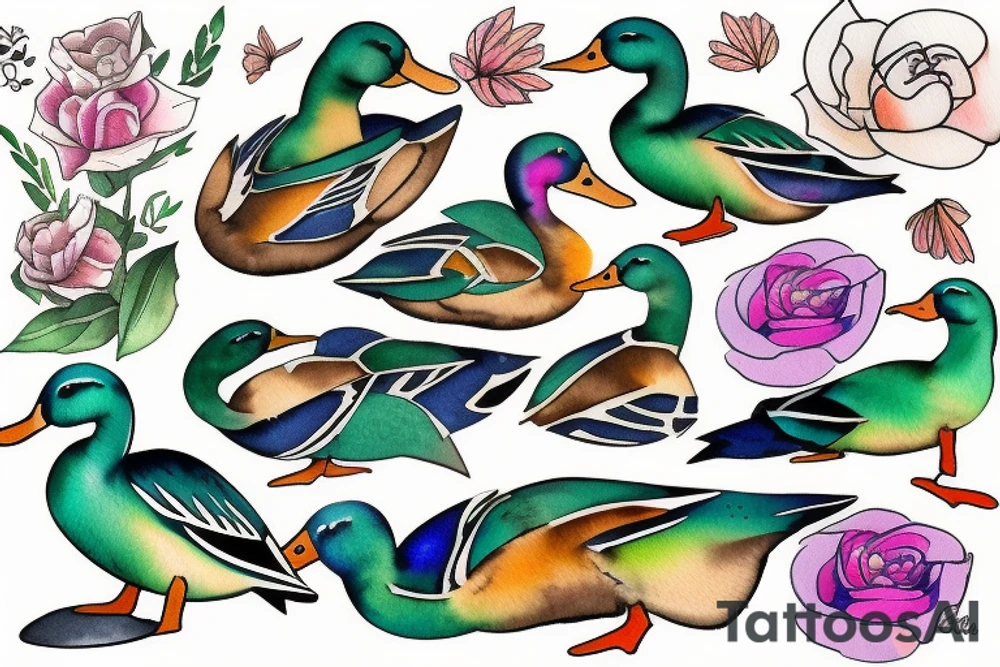 MALLARD tattoo idea