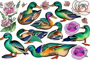 MALLARD tattoo idea