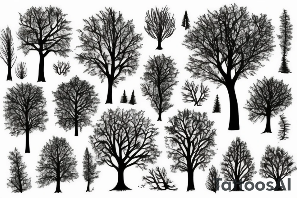 TREES tattoo idea