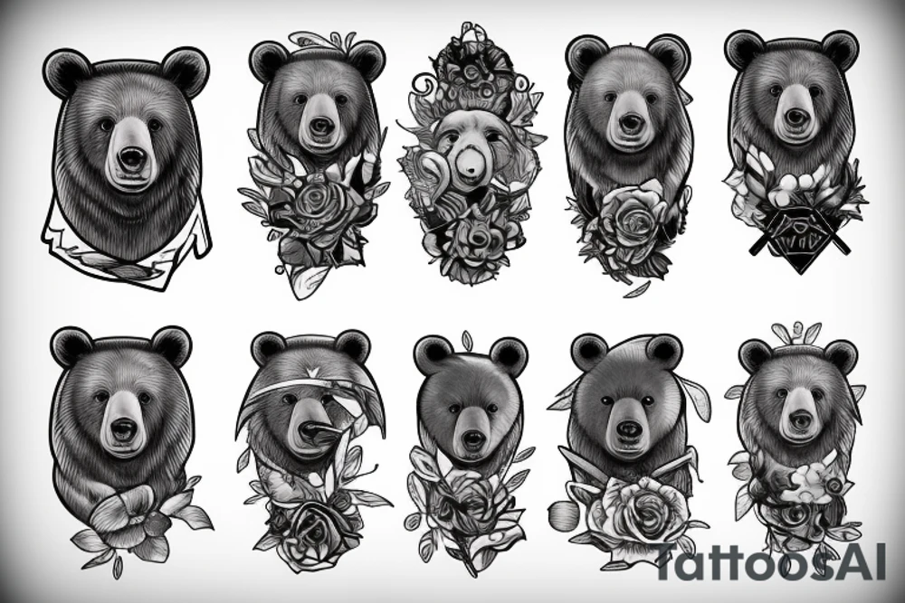 BEAR tattoo idea