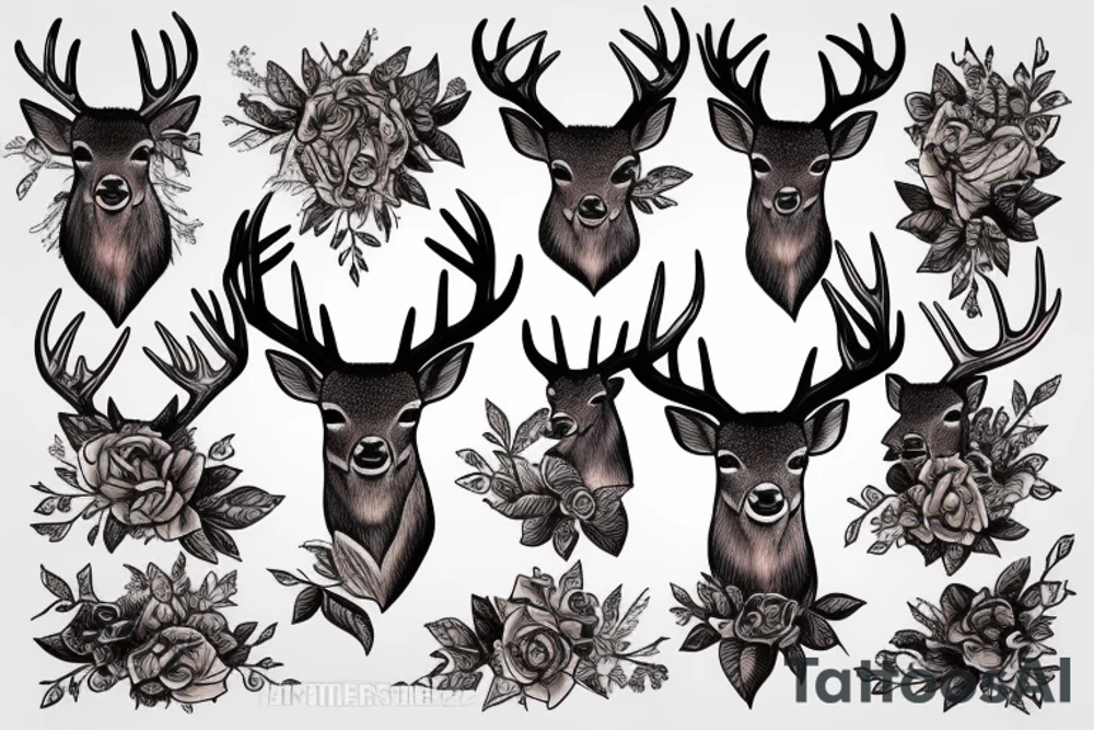 DEER tattoo idea