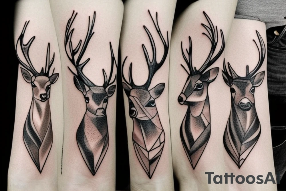DEER tattoo idea