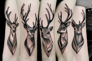 DEER tattoo idea