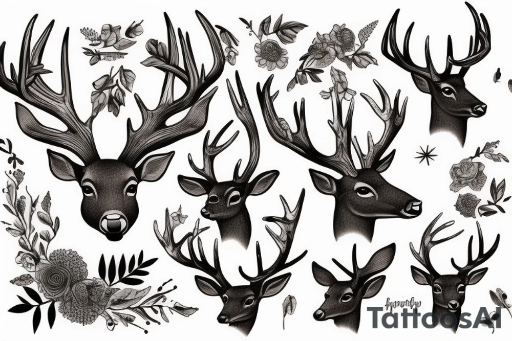 DEER tattoo idea
