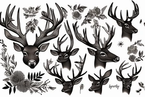 DEER tattoo idea