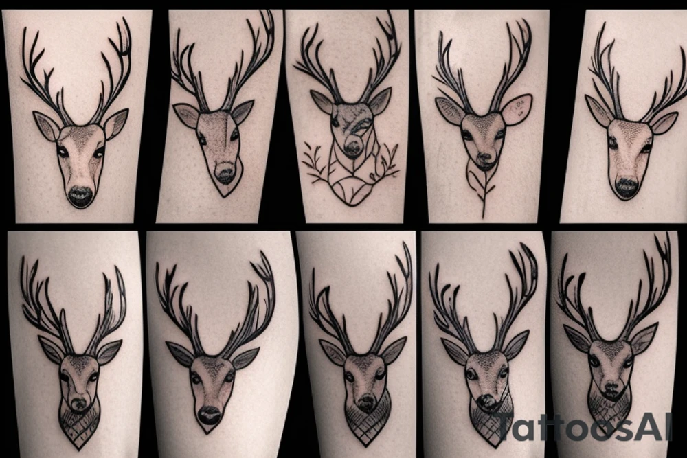 DEER tattoo idea