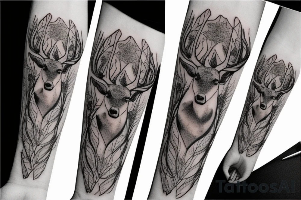DEER tattoo idea