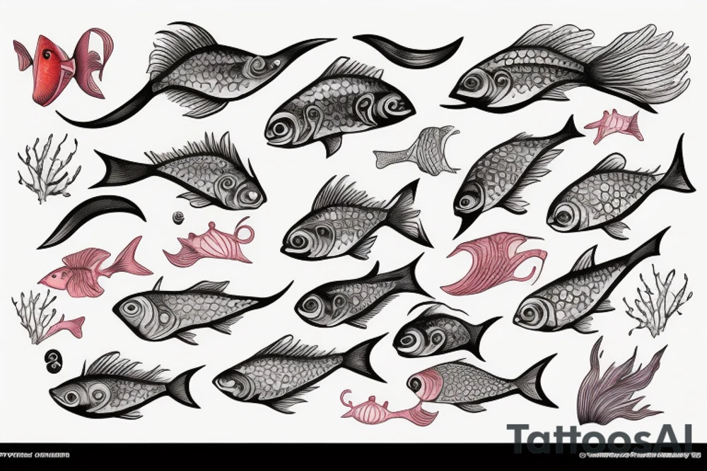 FISH tattoo idea