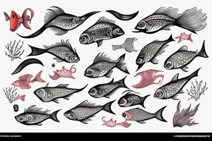 FISH tattoo idea