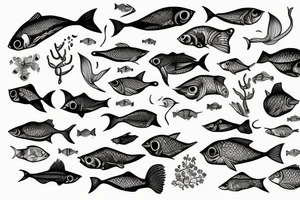 FISH tattoo idea