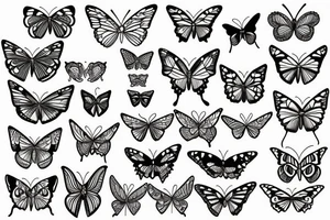 Images to cover a butterfly tattoo idea