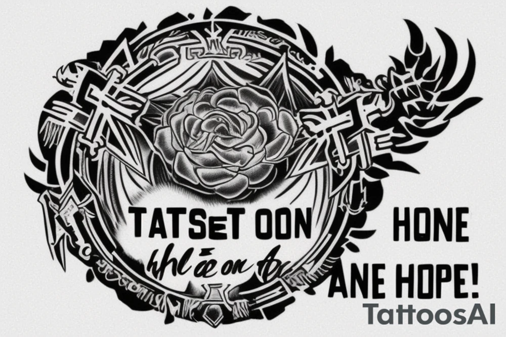 From Hope to Action, Destiny Unfolds

use this quote to come up with a tattoo concept

incorporate H.A.D as abbreviations 

the date 15 May 2021 in some format tattoo idea