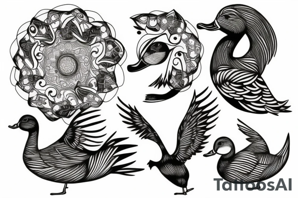 DUCK tattoo idea