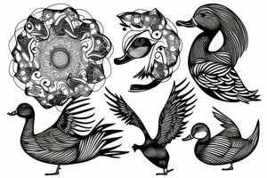 DUCK tattoo idea