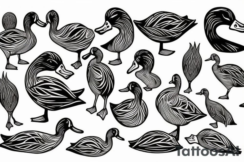 DUCK tattoo idea