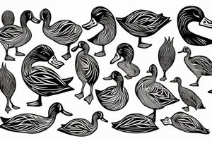 DUCK tattoo idea