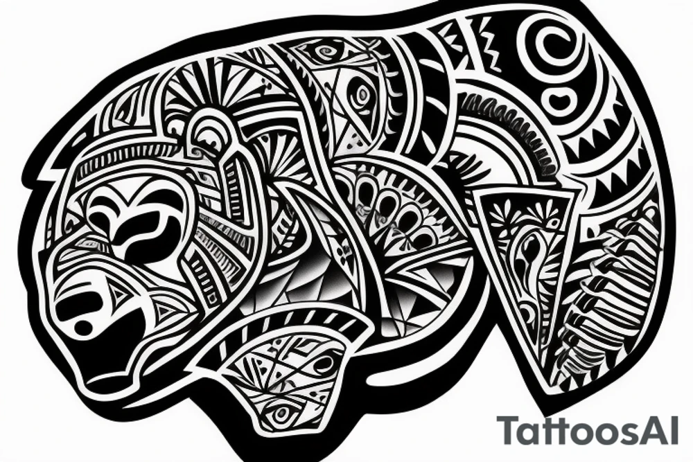 BEAR tattoo idea