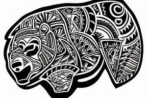 BEAR tattoo idea