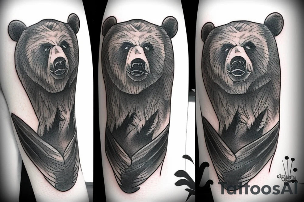 BEAR tattoo idea