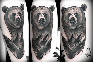 BEAR tattoo idea
