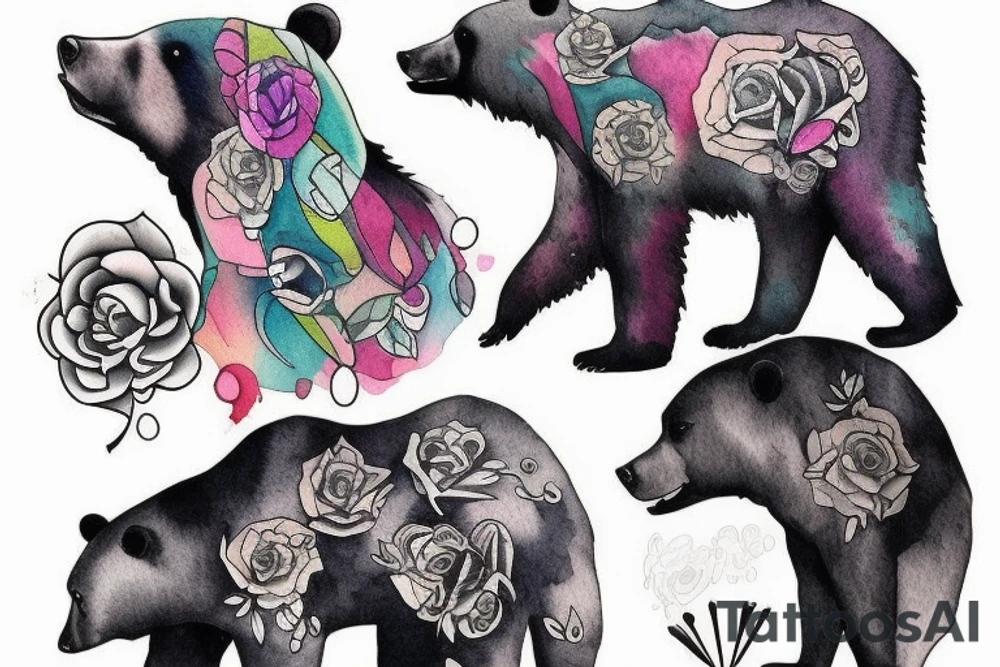 BEAR tattoo idea