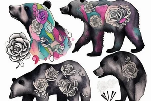 BEAR tattoo idea