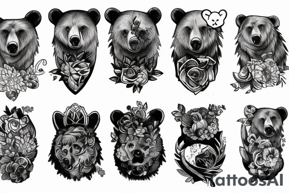 BEAR tattoo idea