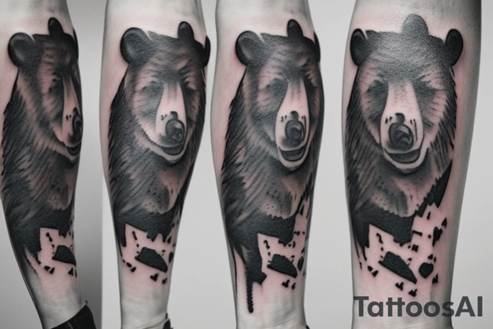 BEAR tattoo idea
