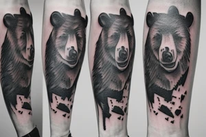BEAR tattoo idea