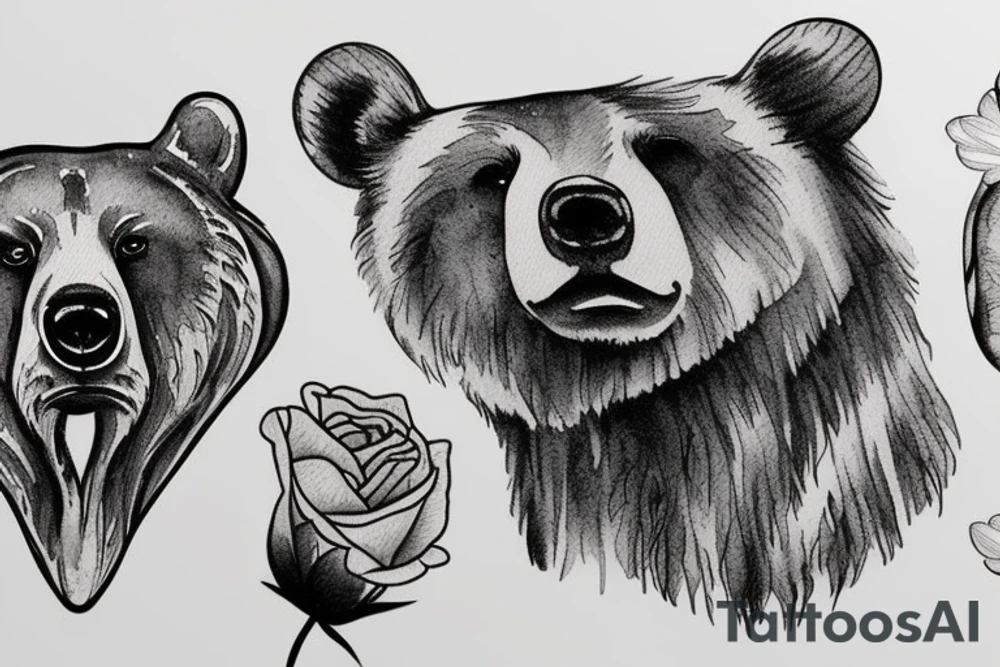 BEAR tattoo idea