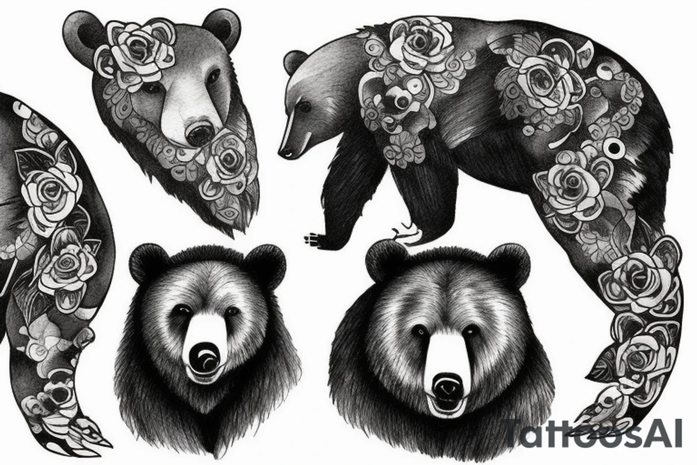 BEAR tattoo idea