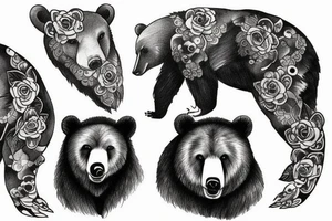 BEAR tattoo idea