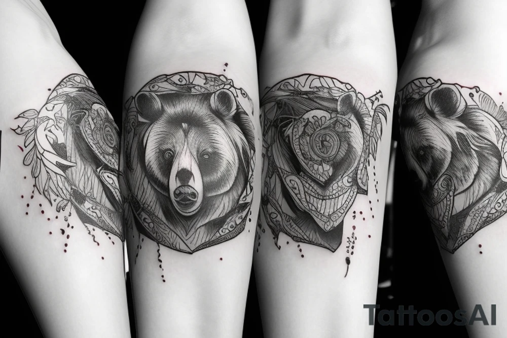 BEAR tattoo idea