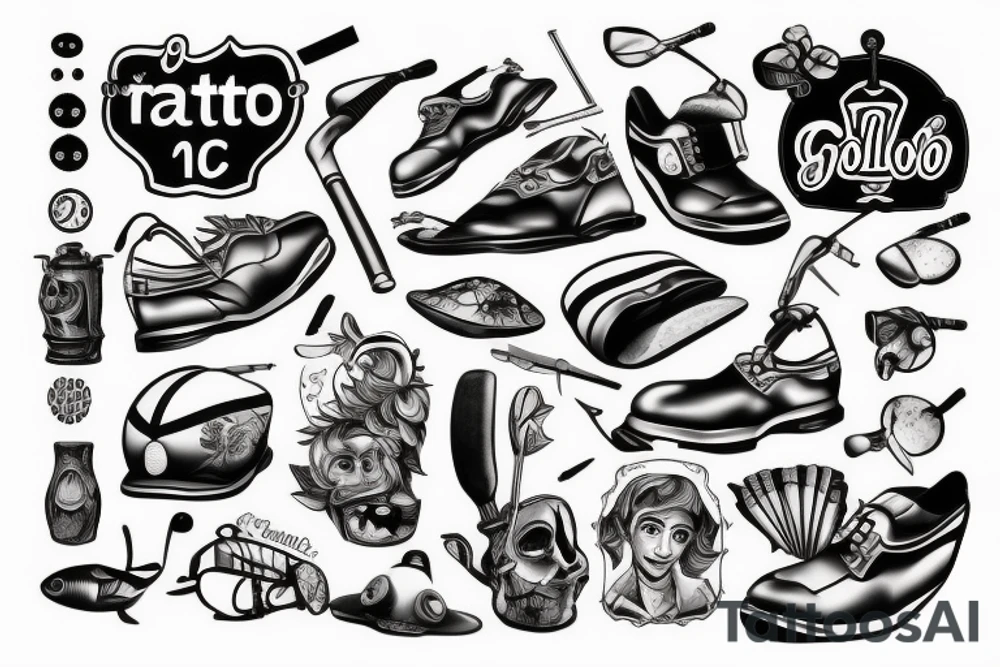 Golfinho de terno tattoo idea