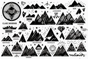 I can move mountains tattoo idea